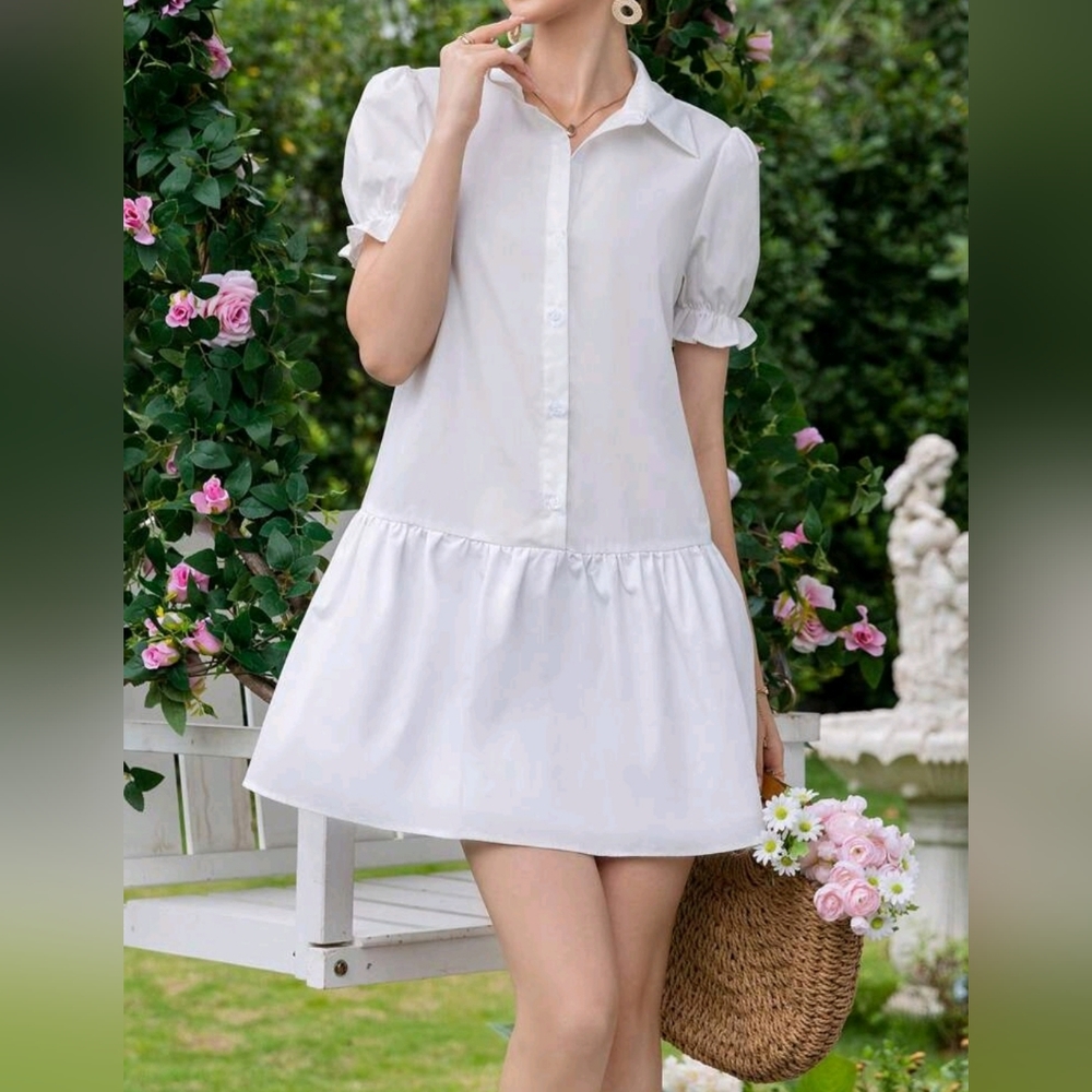 SHEIN PUFFY SLEEVE DRESS